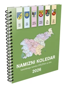 NAMIZNI KOLEDAR (špirala) 2026