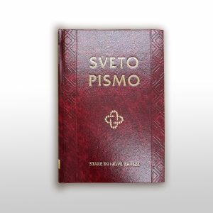 SVETO PISMO POVEČANI FORMAT (rdeča)