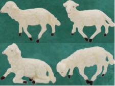 OVCE PLASTIKA KOMPLET 12X G1103 (6x5 cm)