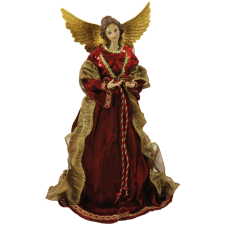 Angel iz blaga (rdeč) 28 cm