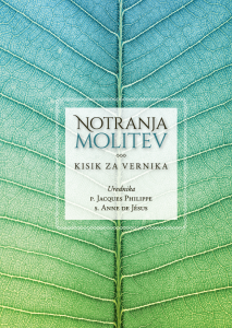 Notranja molitev - kisik za vernika