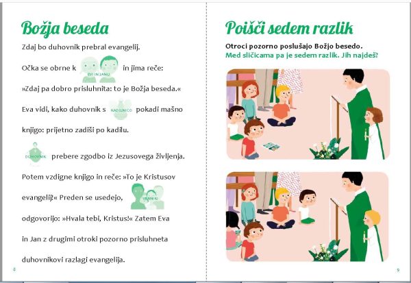 Sodelujem pri sveti maši