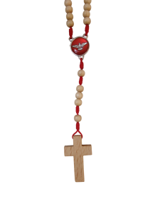 Rožni venec za birmo (rdeč)