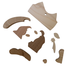 Jaslice "izdelaj sam" (les, male)