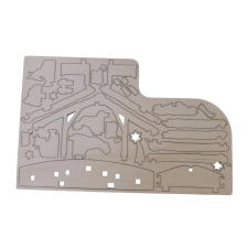 Jaslice "izdelaj sam" (les, večje)