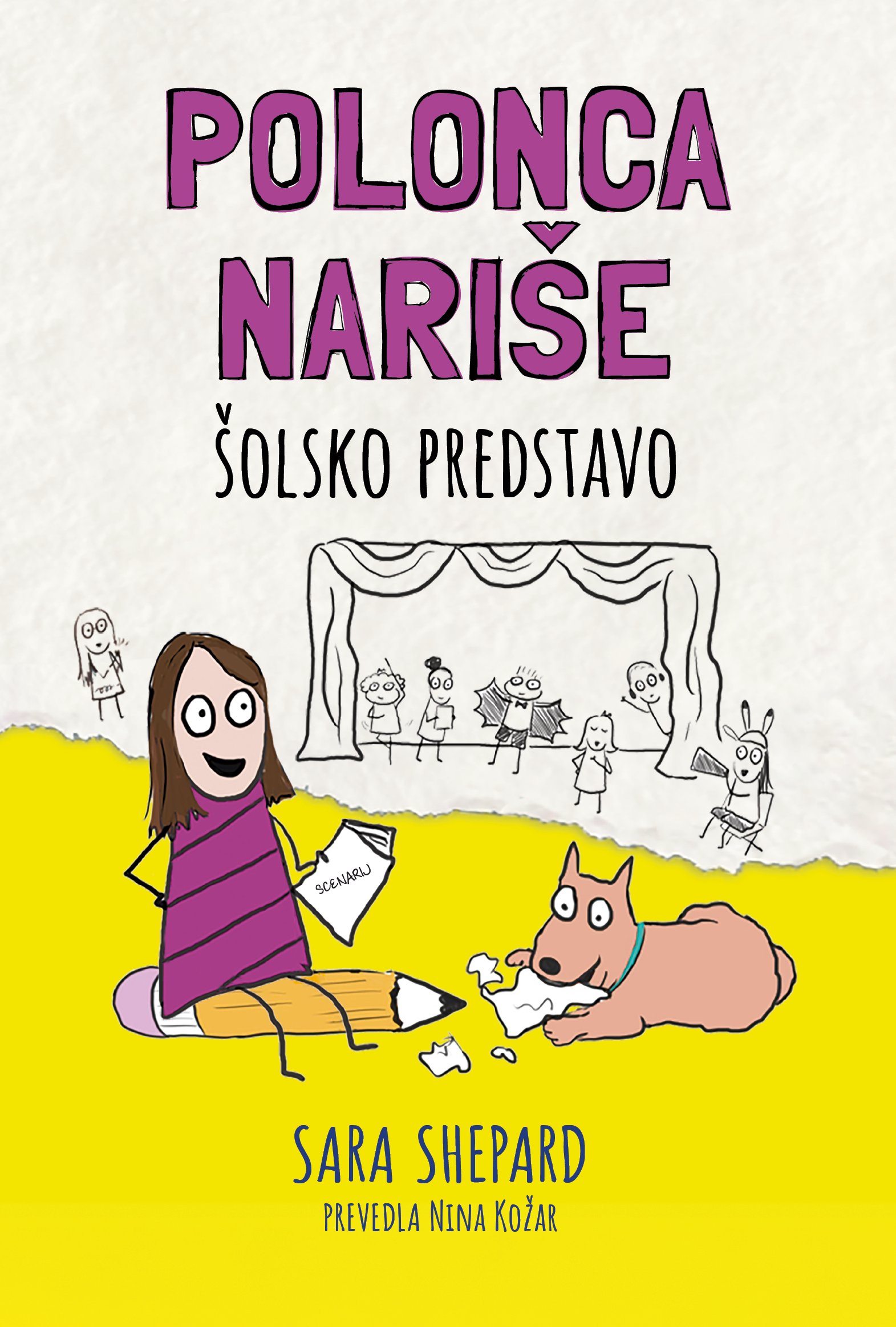 Polonca nariše šolsko predstavo Polonca nariše šolsko predstavo