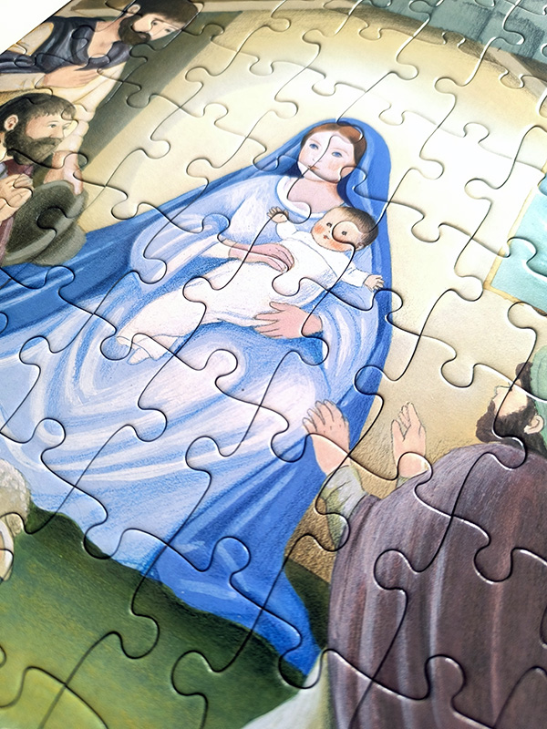 Sestavljanka jaslice Sestavljanka jaslice