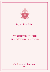 Cerkveni dokument 169 – Varuhi tradicije