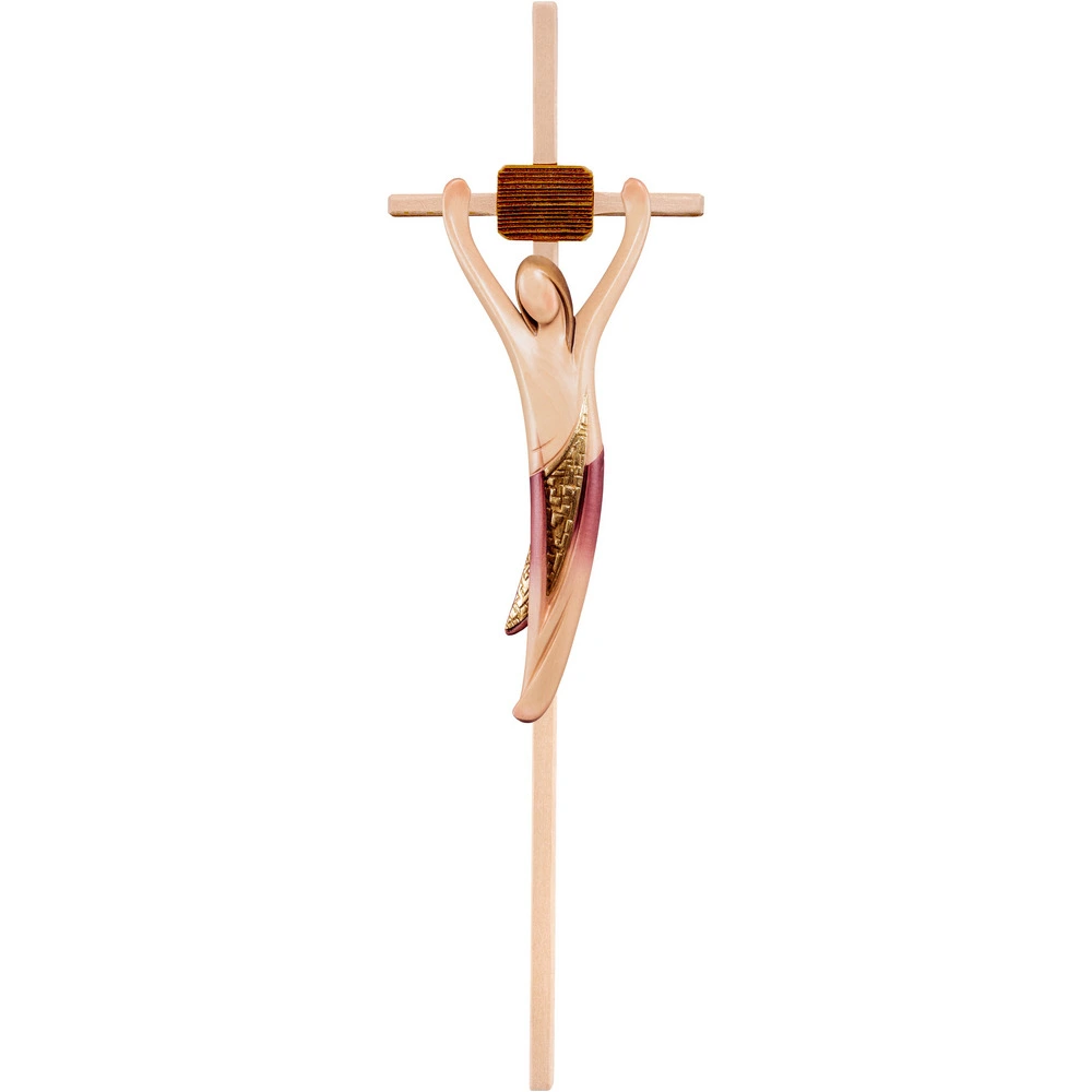 Križ moderen (barva, 32 cm, les) Križ moderen (barva, 32 cm, les)