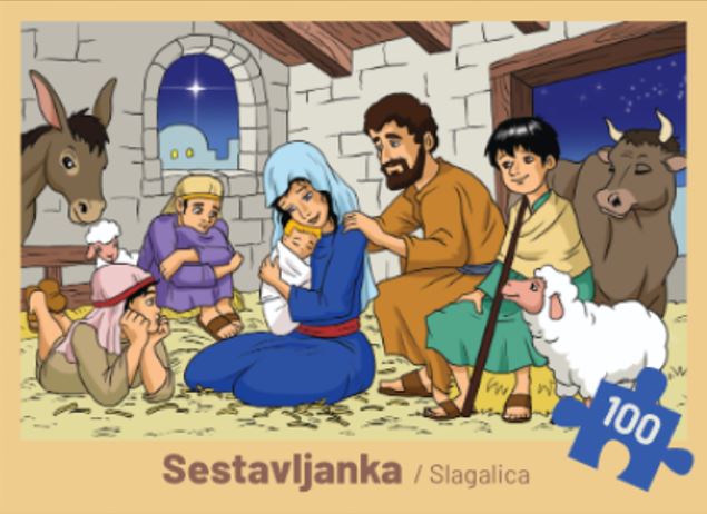 Sestavljanka jaslice (100 kos) Sestavljanka jaslice (100 kos)