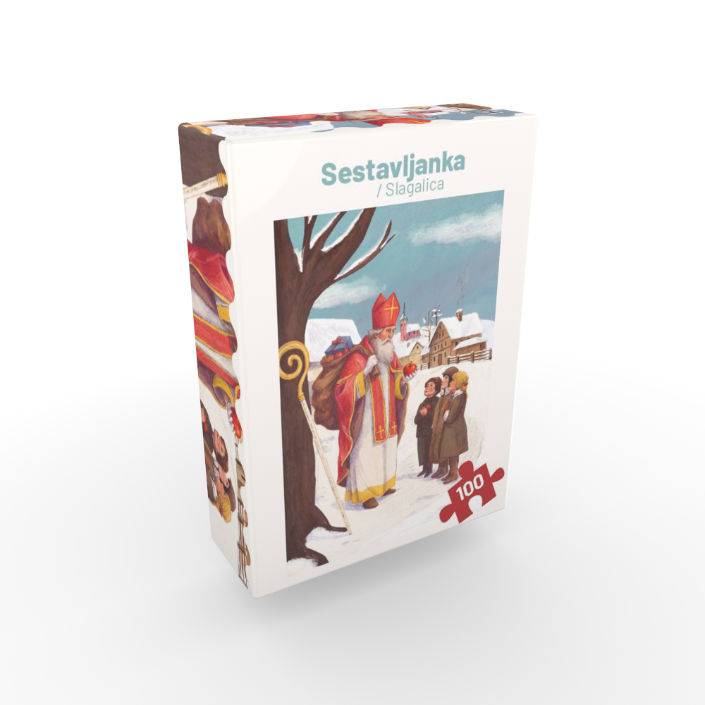 Sestavljanka Miklavž (100 kos) Sestavljanka Miklavž (100 kos)