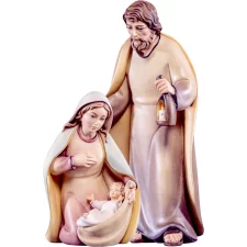 Sveta družina (les, barva, 15 cm)