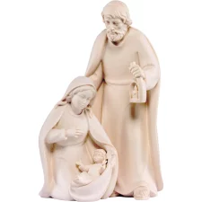Sveta družina (les, natur, 12 cm)